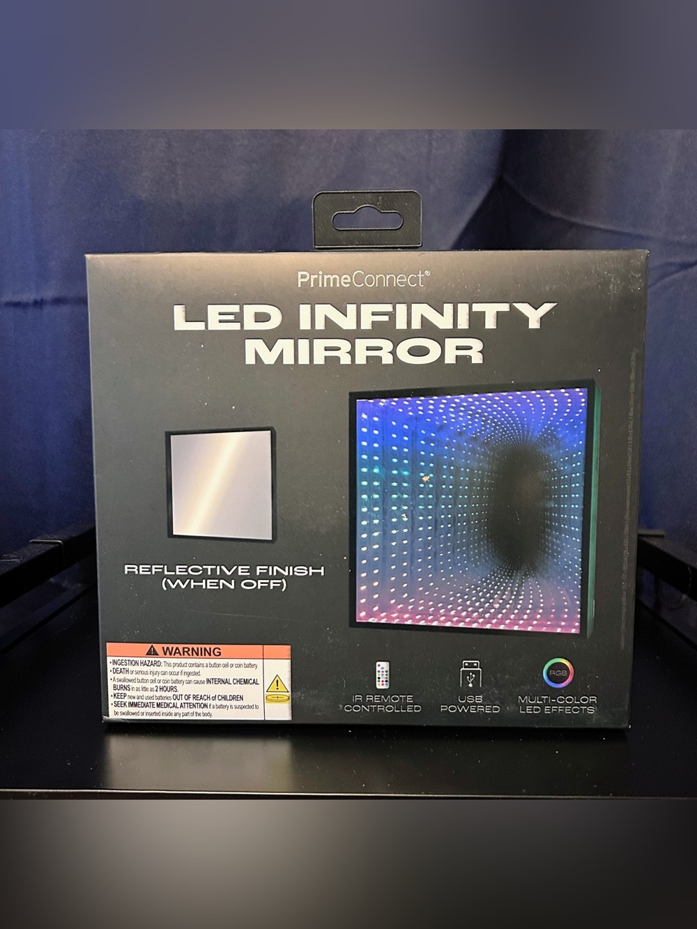 LED Infinity Mirror - Black